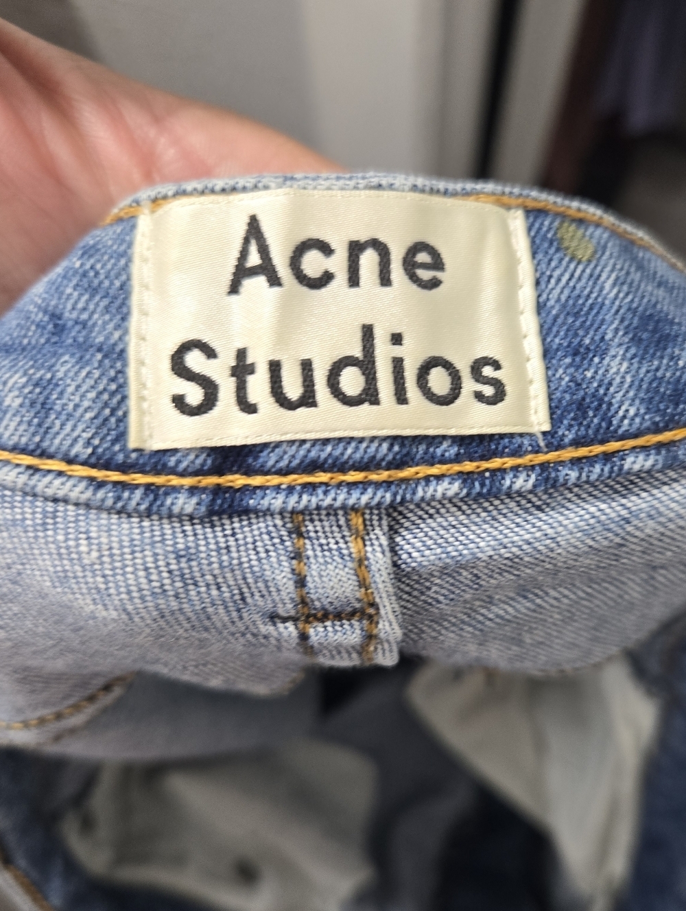 Acne Studio Women's Skin 5 LT USD Blu Jeans Sz 30/32 - Picture 4 of 13